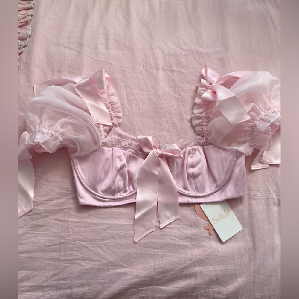 Selkie The Baby Soft Poet bralette and skirt set - Picture 5 of 10